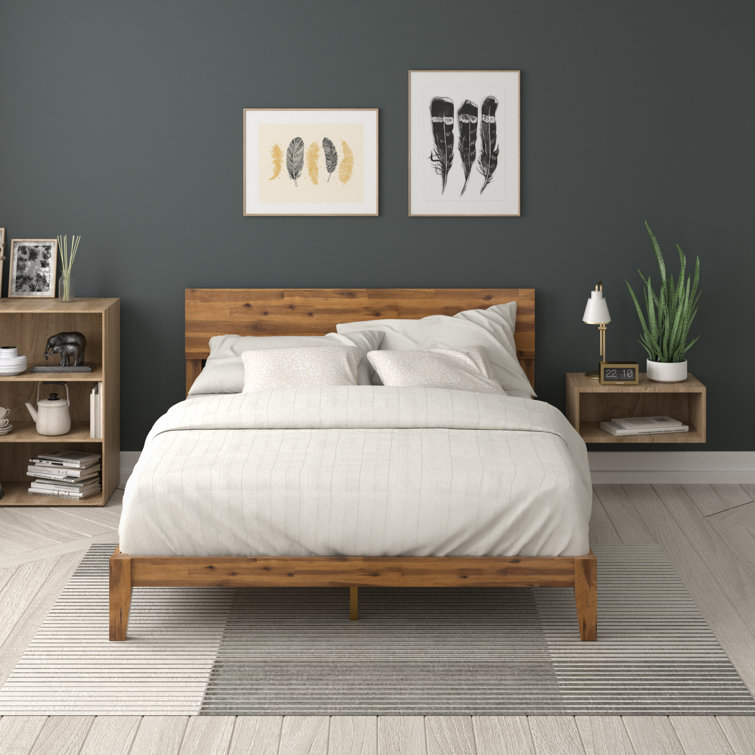 Wayfair queen size store platform beds